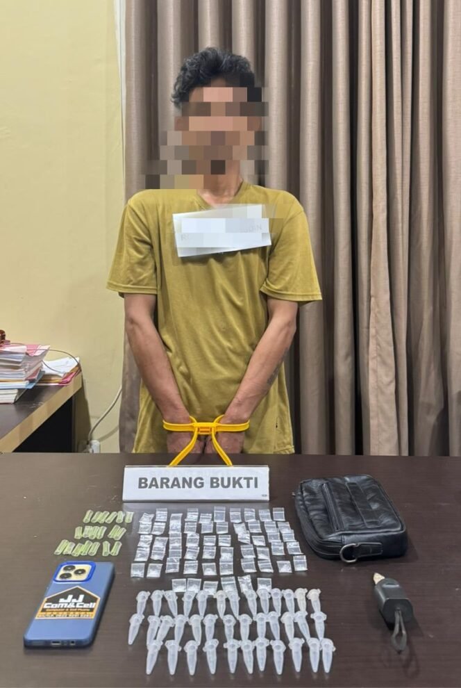 
 Peredaran Sabu Masuk Andowia, Polisi Tangkap Pelaku dengan 12,81 Gram