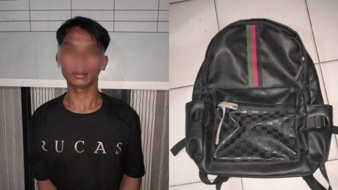 
 Seorang karyawan di Kota Kendari inisial AL (23) ditangkap polisi usai diduga gasak barang perusahaan senilai 23 juta. Foto: Istimewa