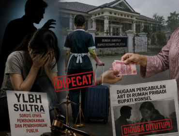 Ilustrasi. Seorang ART di rumah pribadi Bupati Konsel dipecat usai diduga dicabuli oleh seorang security. Foto: AI