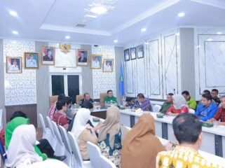Bupati Bombana pimpin exit meeting pemeriksaan terinci LKPD TA 2025. Foto: Istimewa