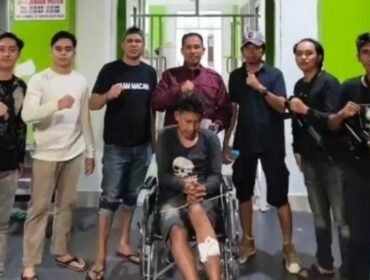 Pria inisial YS ditangkap polisi kasus pencurian sapi dengan modus mutilasi di Muna Barat. Foto: Istimewa