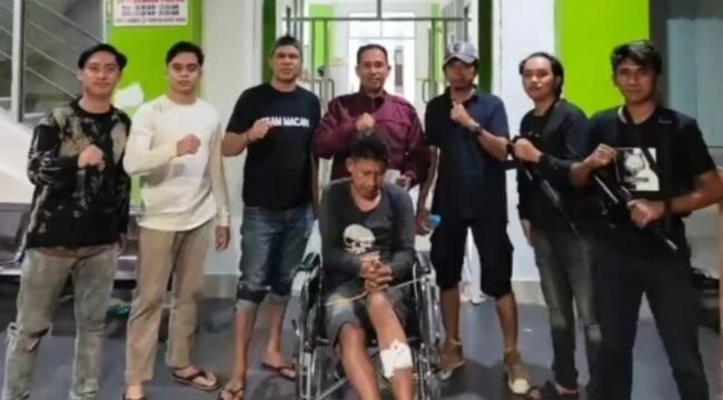 Pria inisial YS ditangkap polisi kasus pencurian sapi dengan modus mutilasi di Muna Barat. Foto: Istimewa