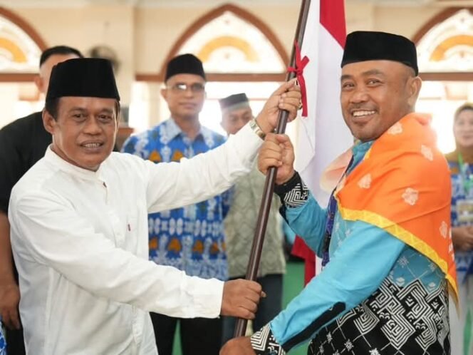 
 Suasana Pelepasan 127 Jamaah Haji di Kabupaten Bombana. Foto:Istimewa