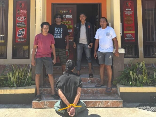 
 Tim Elang Anti Bandit Satreskrim Polres Kolaka menangkap pria inisial AS (36) pelaku tindak pidana pencabulan anak. Foto: Istimewa