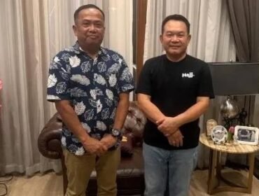 Dr. Andi Abbas, SH, MH, M.Si (kiri) saat bertemu Kepala Staf Kepresidenan Prof. Jenderal TNI (Purn) Dudung Abdurachman di Jakarta, Rabu, 27 Mei 2026. Foto: Istimewa