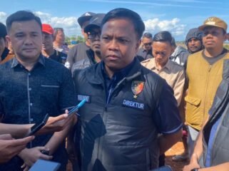 Direktur Tipidter Bareskrim Polri Brigjen Pol Irhamni (tengah). Foto: Istimewa