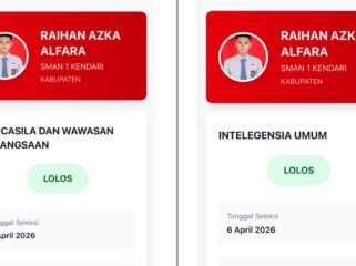 Raihan Azka Alfara, calon peserta Paskibraka asal SMN 1 Kota Kendari dinyatakan gugur karena alasan fisik. Foto: Istimewa.