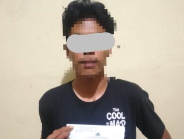 Pria inisial ISR ditangkap polisi kasus tidak pidana penganiayaan di Konsel. Foto: Istimewa