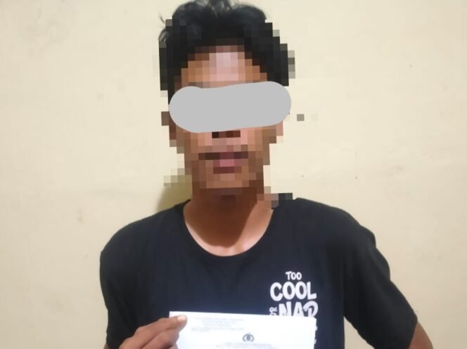 
 Pria inisial ISR ditangkap polisi kasus tidak pidana penganiayaan di Konsel. Foto: Istimewa
