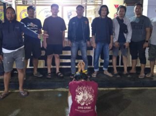 Seorang pria di Kola ditangkap usai diduga tikam adik kandungnya. Foto: Istimewa