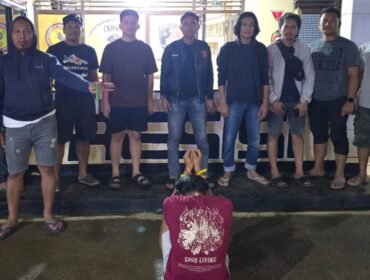 Seorang pria di Kola ditangkap usai diduga tikam adik kandungnya. Foto: Istimewa