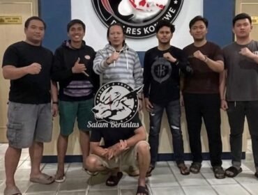 Pria inisla HHS (41) ditangkap polisi diduga terlibat peredaran narkotika jenis sabu di Konawe. Foto: Istimewa