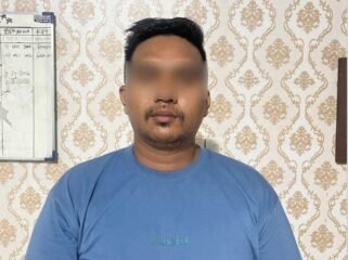 Pria inisial SA (31) ditangkap polisi diduga terlibat kasus tindak pidana penadahan motor hasil kejahatan di Kendari. Foto: Istimewa