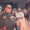Patroli Perintis Presisi Ditsamapta Polda Sultra mengamankan sekelompok pemuda yang ribut di Lorong Mekar, Kelurahan Kambu, Kecamatan Kambu, Kota Kendari. Foto: Istimewa