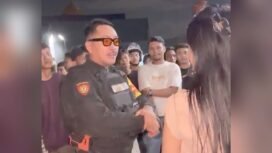 Patroli Perintis Presisi Ditsamapta Polda Sultra mengamankan sekelompok pemuda yang ribut di Lorong Mekar, Kelurahan Kambu, Kecamatan Kambu, Kota Kendari. Foto: Istimewa