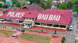 Markas Komando Polres Baubau. Foto: Istimewa