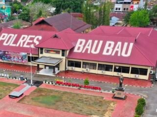 Markas Komando Polres Baubau. Foto: Istimewa