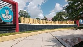 Proses pemilihan Dekan Fisip UHO periode 2026-2027 diprotes mahasiswa. Foto: Penafaktual.com