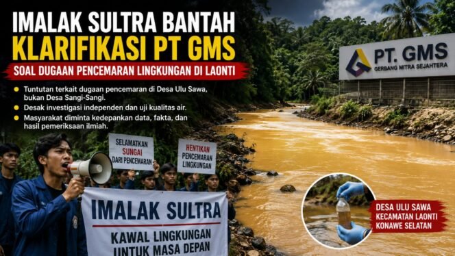 
 Ilustrasi dugaan pencemaran lingkungan