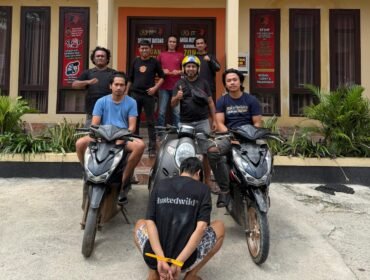 Pelaku curanmor di wilayah Kabupaten Kolaka berinsial AA (29) ditangkap polisi. Foto: Istimewa