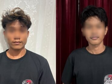 Dua pria inisial AK (21) dan TH (20) ditangkap kasus dugaan persetubuhan terhadap anak di bawah di Kendari. Foto: Istimewa