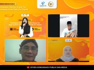 Webinar Forum Diskusi Publik bertema Pentingnya Kesehatan Mental Orang Tua Bagi Tumbuh Kembang Anak Pada Era Digital