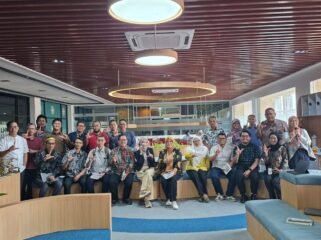 Kegiatan bedah buku berjudul Jurnalisme untuk Kemanusiaan di PP Muhamadiyah di Jakarta. Foto: Istimewa