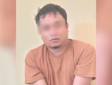 Pria inisial HR (33) ditangkap polisi setelah diduga beraksi curi Handphone. Foto: Istimewa