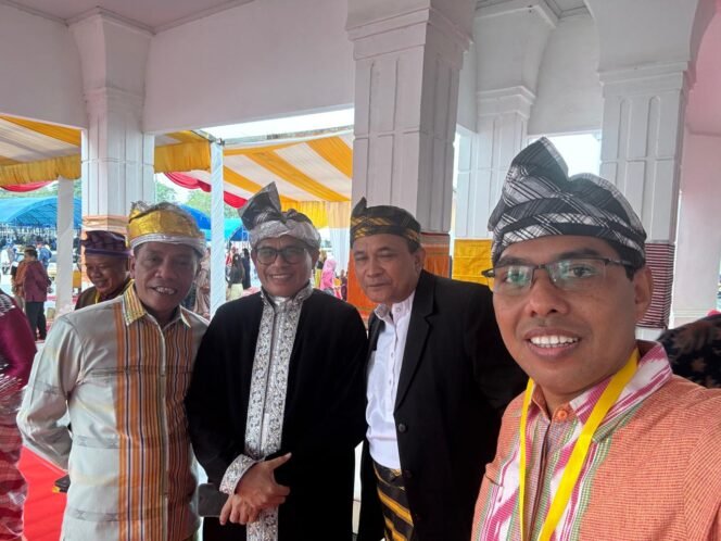 
 Muh Saleh (pertama dari kiri) Kepala Kantor Wilayah Kementerian Agama Provinsi Kalimantan Utara. Foto: Istimewa