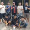 Tiga pemuda ditangkap aparatat kepolisian kasus tidak pidana pencucrian dengan kekerasan di Konawe Selatan. Foto: Istimewa