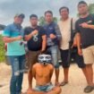 Pria berinisial A pelaku pencurian motor dan tabung gas di Konawe Selatan ditangkap polisi. Foto: Istimewa