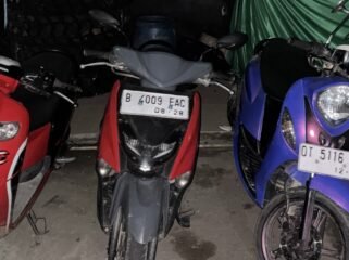 Sepeda motor hasil kejahatan curanmor yang diamankan Polresta Kendari. Foto: Istimewa