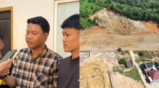 Ketua HIPPMAKOT Kendari, Muhammad Dzuljalli Wal Ikhram menyoroti proyek land clearing Alexandria Hills yang diduga tidak sesuai ketentuan . Foto: Istimewa