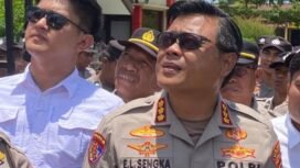 Kapolresta Kendari, Kombes Pol Edwin L Sengka. (kanan) Foto: Istimewa