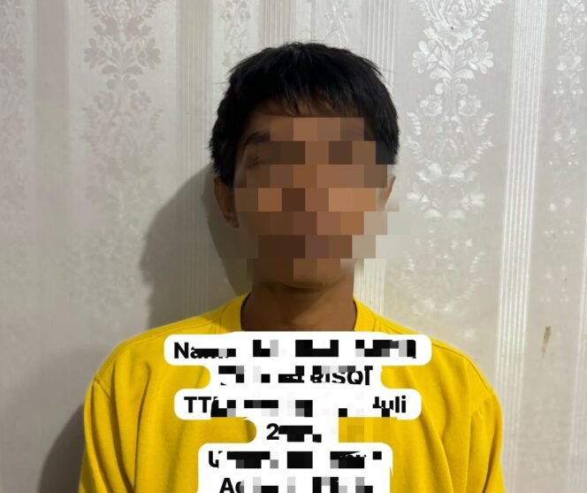 
 Pria berinisial MH (18) ditangkap tterkait dugaan tindak pidana pencabulan disertai persetubuhan terhadap anak di bawah umur. Foto: Istimewa