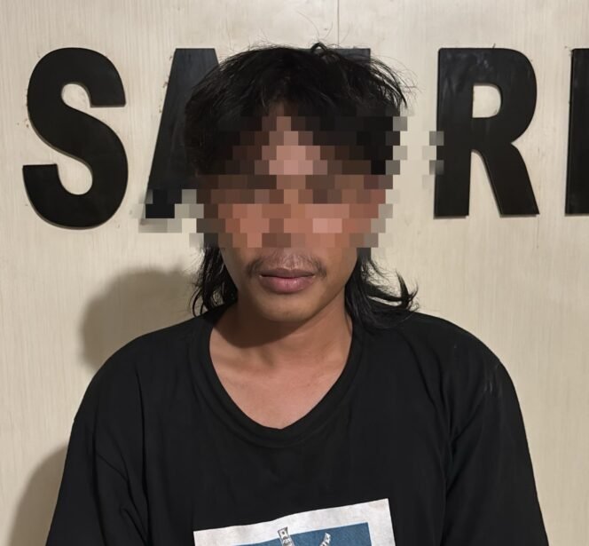 
 YA (22) seorang pria diduga melakukan tindak pidana persetubuhan anak di bawah umur. Foto: Istimewa