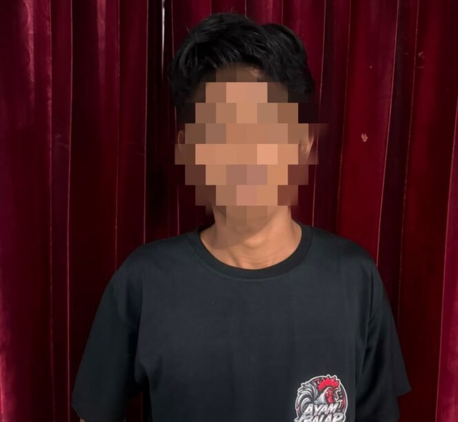 
 Unit PPA Satreskrim Polresta Kendari menangkap seorang pria berinisial TH (20)