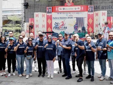 Walikota Kendari, Siska Karina Imran secara resmi membuka kegiatan Finspora 2026 yang ditangkaikan dengan Sultra Maimo di The Park Kendari. Foto: Istimewa.