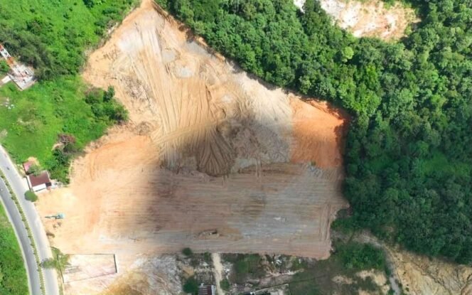 
 Pembukaan lahan Alexandria Hills di Puuwatu Kendari. Foto: Istimewa