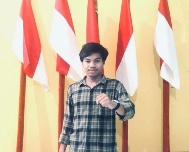 
 Ketua LMND Kota Kendari, Jordi Priyanto