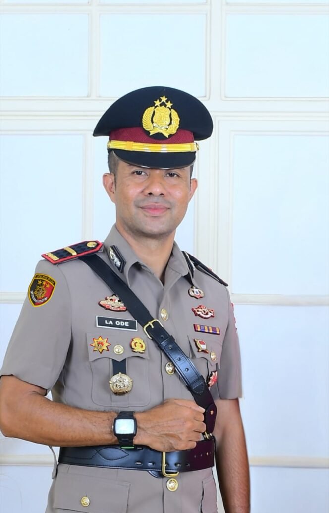 
 Kapolsek Sawa IPDA La Ode Bilhudah, S.IP., C.PS