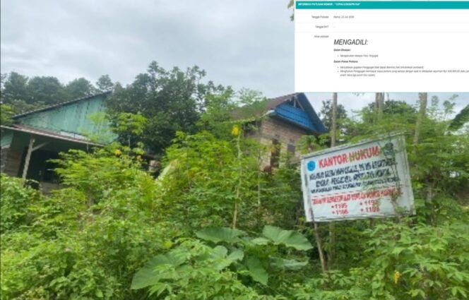 
 Lokasi lahan yang menjadi objek sengketa yang beralamat Kelurahan Wua-wua Kendari. Foto: Istimewa