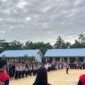 Upacara pembukaan Porseni SMAN 12 Kendari pada Senin, 10 Agustus 2026. Foto: Istimewa