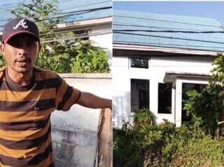 Ketua RW 02/RT 04 Kelurahan Kandai, Firman meminta Pemerintah Kota Kendari untuk membongkar bekas gedung bekas Puskesmas. Foto: Istimewa