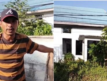 Ketua RW 02/RT 04 Kelurahan Kandai, Firman meminta Pemerintah Kota Kendari untuk membongkar bekas gedung bekas Puskesmas. Foto: Istimewa