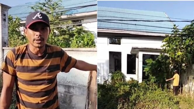 
 Ketua RW 02/RT 04 Kelurahan Kandai, Firman meminta Pemerintah Kota Kendari untuk membongkar bekas gedung bekas Puskesmas. Foto: Istimewa