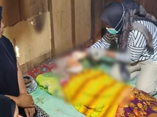 Seorang wanita di Buton Selatan bernama Hadijah ditemukan meninggal dunia di  dalam rumahnya. Foto: Istimewa.