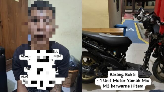 
 Pria inisial SF (37) ditangkap tim gabungan Polres Muna setelah diduga begal seorang perempuan. Foto:Istimewa