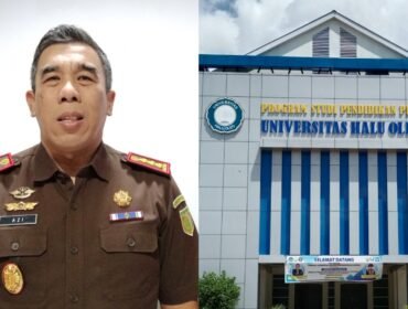 Kepala Kejari Kendari, Azi Tyawhardana memastikan akan segera menetapkan tersangka dalam kasus dugaan korupsi penyelenggaraan PPG FKIP UHO. Foto: penafaktual.com