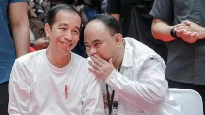 
 Joko Widodo dan Budi Arie Setiadi. sumber: fajar.co.id